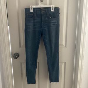 express skinny blue jeans